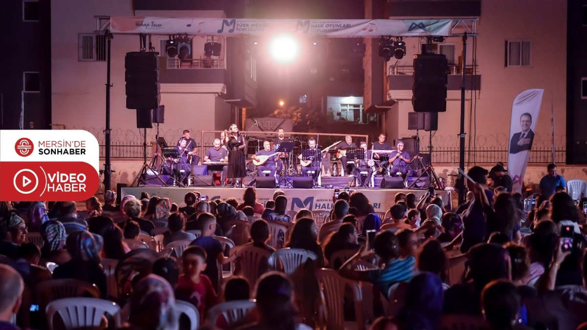 BÜYÜKŞEHİR’DEN TARSUS’TA MUHTEŞEM KONSER