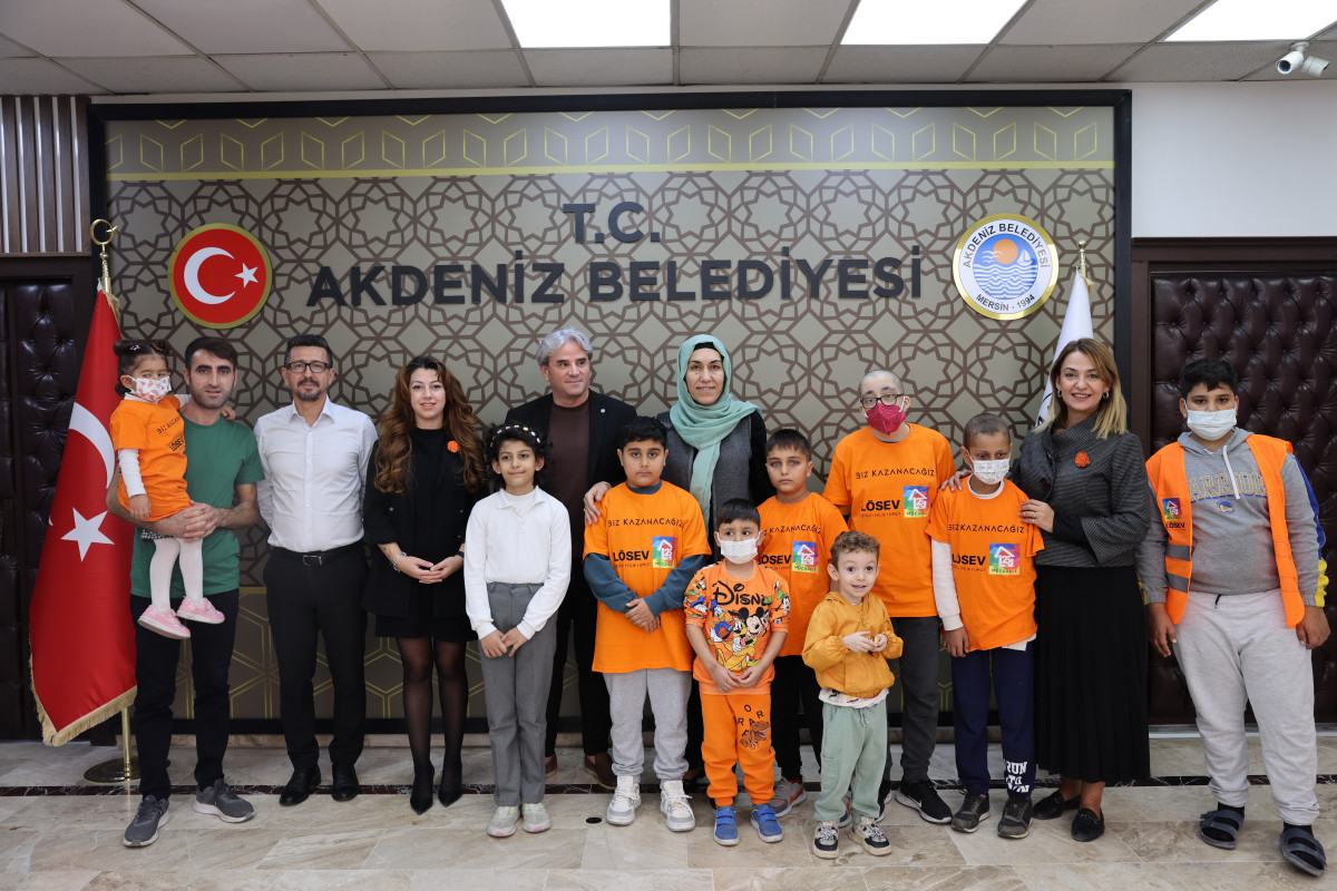 KÜÇÜK SAVAŞÇILARDAN AKDENİZ BELEDİYESİ’NE ZİYARET