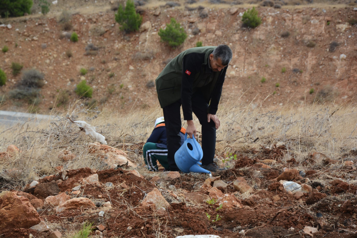 SİLİFKE’DE BİNLERCE FİDAN TOPRAK BULUŞTURULDU