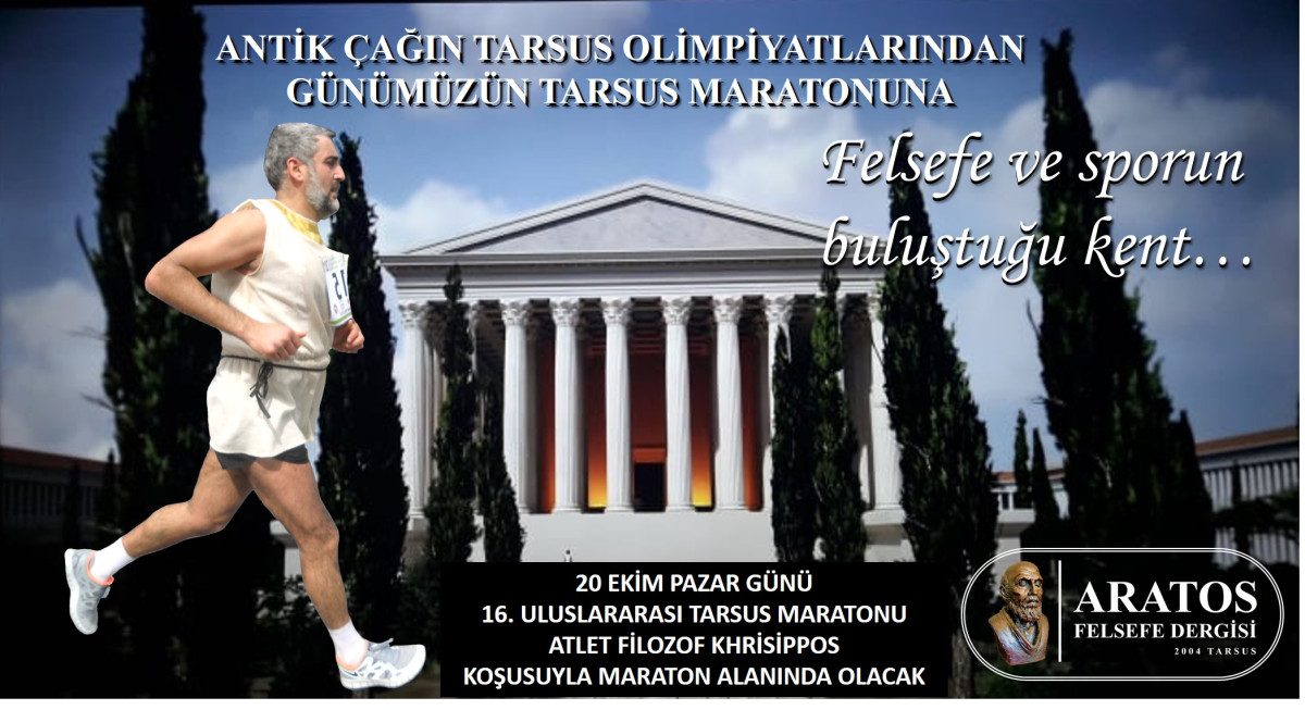 TARSUSLU FİLOZOF VE ATLET KHRİSİPPOS TARSUS MARATONUNDA KOŞACAK