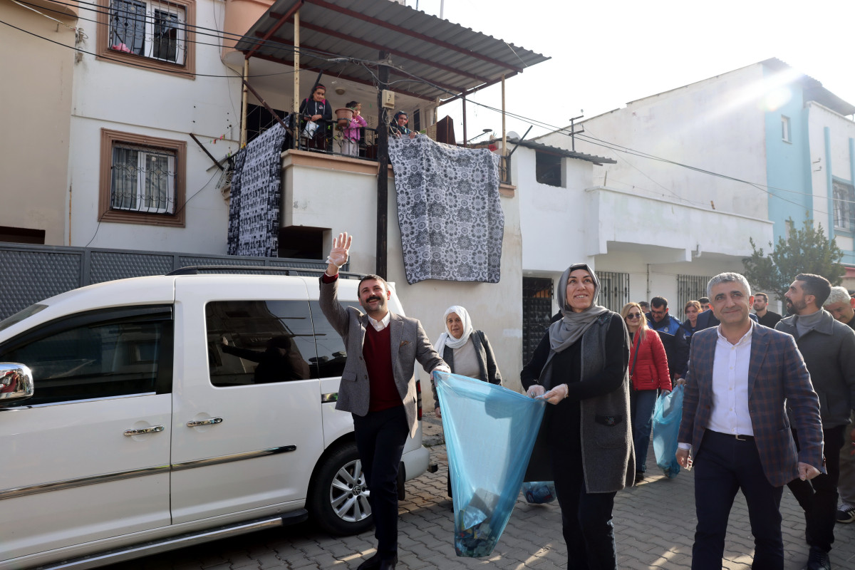 TEMİZLİK KAMPANYASININ BU GÜNKÜ ADRESİ ‘ÇAY MAHALLESİ’