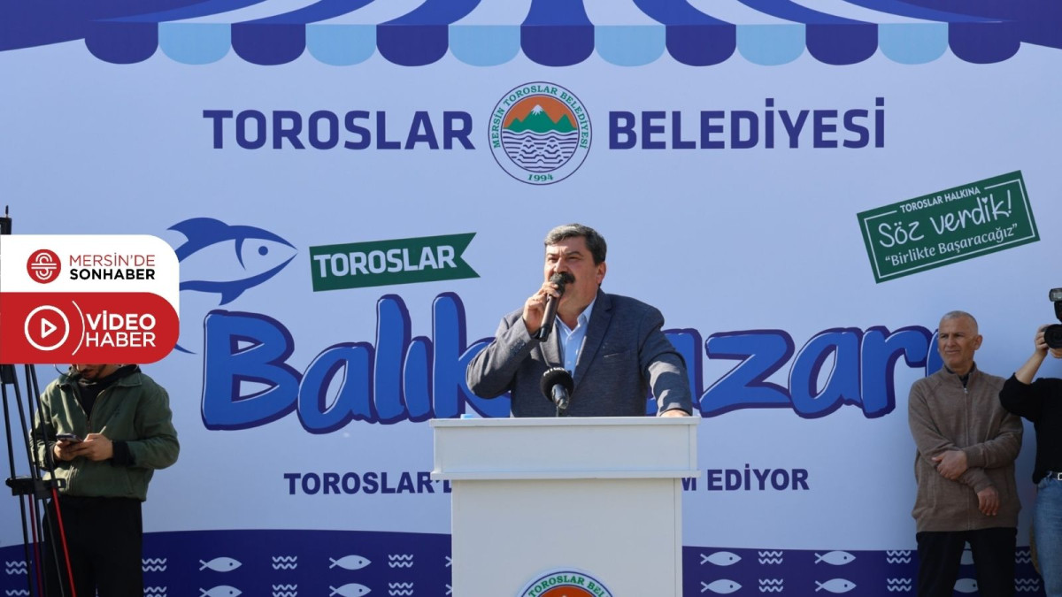 TOROSLAR’IN İLK BALIK PAZARI HİZMETE AÇILDI