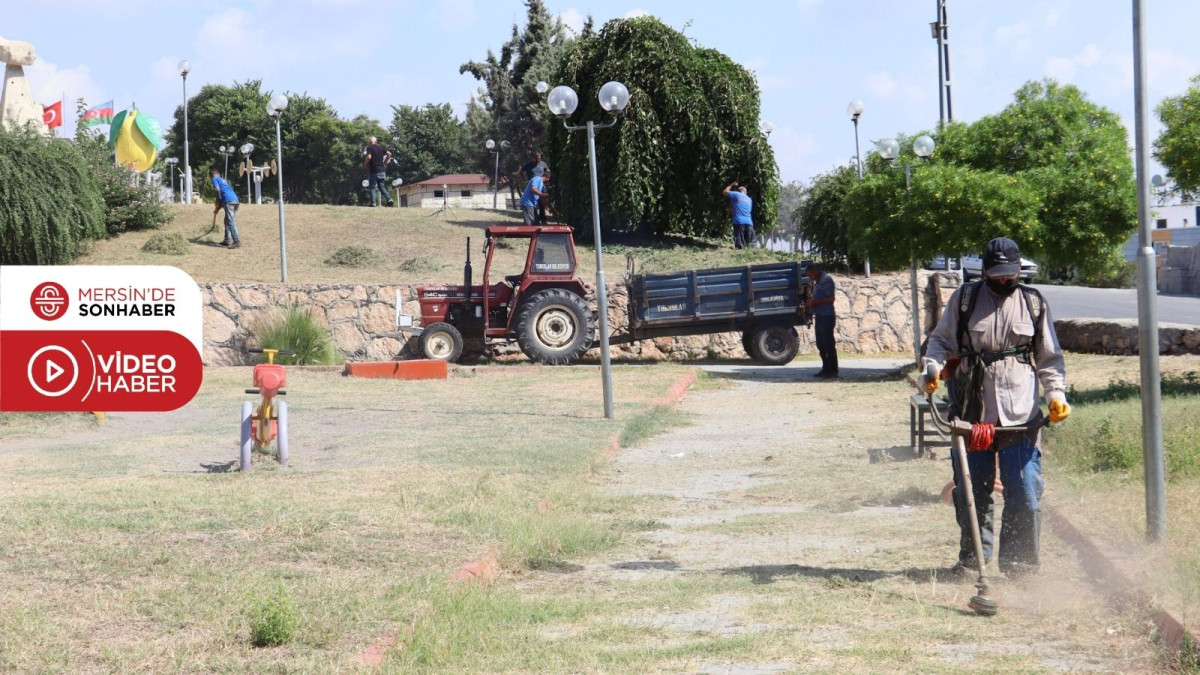 TOROSLAR’IN PARKLARINDA SONBAHAR HAZIRLIĞI