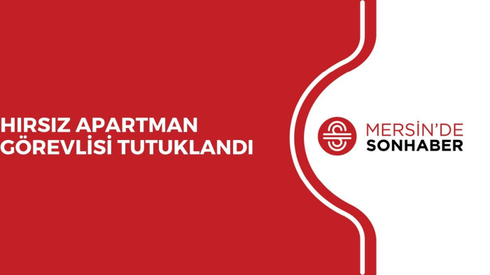 HIRSIZ APARTMAN GÖREVLİSİ TUTUKLANDI